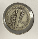 1921-D Mercury Head Dime, Fine (12243)