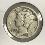 1921 Mercury Head Dime, VF (12245)