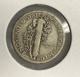 1921 Mercury Head Dime, VF (12245)