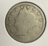 1886 Liberty "V" Nickel, Circulated (12247)
