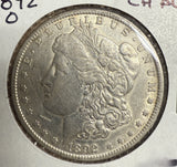 1892-O Morgan Silver Dollar, AU+ (12251)