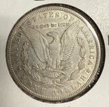 1892-O Morgan Silver Dollar, AU+ (12251)