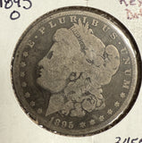 1895-O  Morgan Silver Dollar, Circulated (12269)