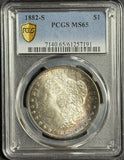 1882-S Morgan Silver Dollar, MS65 PCGS Gold Shield  (12367)