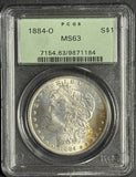 1883-O Morgan Silver Dollar, MS62 PCGS OGH  (12375)