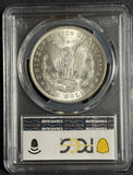 1891 Morgan Silver Dollar, MS64 PCGS Gold Shield  (12381)