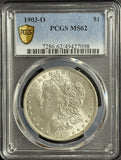 1903-O Morgan Silver Dollar, MS62 PCGS Gold Shield,  (12401)