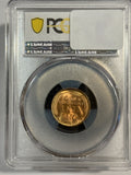 1927 Lincoln Cent MS65RD PCGS, (12580)