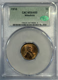 1910 Lincoln Cent, MS64RB CACG (12635)