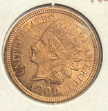 1900 Indian Head Cent, MS60+RED.  (12767)