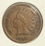 1908-S Indian Head Cent, Circ.  (12769)
