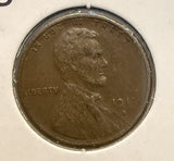 1911-S Lincoln Wheat Cent, Circ. (12795)