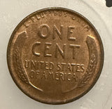 1913-D Lincoln Wheat Cent, MS60+BN (12802)