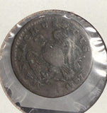 1787 Massachusetts 1/2 Cent, Circulated (12941).