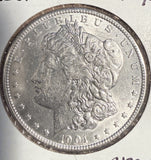 1901 Morgan Silver Dollar, AU/UNC. (12963)