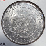 1899 Morgan Silver Dollar, MS60+. (12969).  Bright White. Nice Eye Appeal