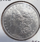 1897-O Morgan Silver Dollar, Choice AU+. (12975)