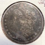 1895-S Morgan Silver Dollar, XF. (12979) A Bit Dark