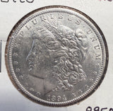 1894-O Morgan Silver Dollar, AU/UNC. (12985) 