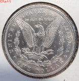 1892 Morgan Silver Dollar, Choice MS60+. (12993).