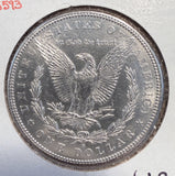 1886-S Morgan Silver Dollar, Choice MS60+. (12999).