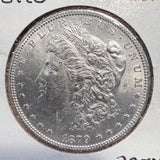 1879-O Morgan Silver Dollar, MS60+. (13005). Dipped, Bright White. Nice Eye Appeal