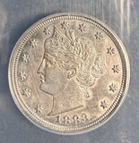 1883 Liberty Nickel With Cents, Proof 60 ANACS (13036). Great Eye Appeal