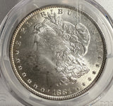1881 Morgan Silver Dollar, MS65 PCGS. (13044)