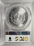 1885-S Morgan Silver Dollar, MS62 PCGS. (13056)