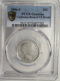 1896-S Barber Quarter, VF Details PCGS (13074)