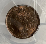 1906 Indian Head Cent, MS64RB PCGS. (13085)