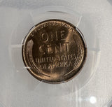 1909-S Lincoln Wheat Cent, MS65RD PCGS Gold Shield (13106)