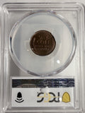 1917-D Lincoln Wheat Cent, MS64RB PCGS Gold Shield (13112)