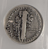 1916-D Mercury Head Dime, G-4 ANACS, (13142)