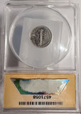 1916-D Mercury Head Dime, G-4 ANACS, (13142)