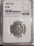 1923-S Standing Liberty Quarter, VF30 NGC (13146)