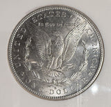 1886-S Morgan Silver Dollar, MS64 NGC. (13176)