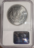 1886-S Morgan Silver Dollar, MS64 NGC. (13176)