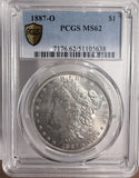 1887-O Morgan Silver Dollar, MS62 PCGS GS. (13178)