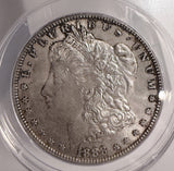 1888-S Morgan Silver Dollar, AU58 ANACS. (13182)