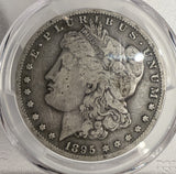 1895-S Morgan Silver Dollar, VG08 PCGS. (13208)