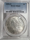 1898-O Morgan Silver Dollar, MS65 PCGS. (13210)
