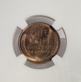 1947-S Lincoln Wheat Cent, MS67RD NGC (13278)