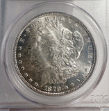 1879-S Morgan Silver Dollar, MS65 PCGS (13302)