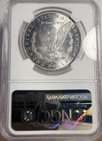 1889-S Morgan Silver Dollar, MS62 NGC (13330)