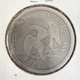 1840 Seated Liberty Dollar, Circulated, (13473)