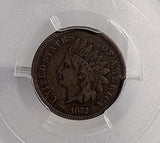 1872 Indian Head Cent, VF30 PCGS. (13496)