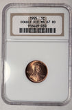 1995 DDO Lincoln Memorial Cent, MS67RD NGC. (13516)