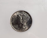 1943-S Mercury Head Dime, MS65FB NGC (13528)
