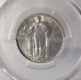 1926-D Standing Liberty Quarter, MS64 PCGS. (13534)